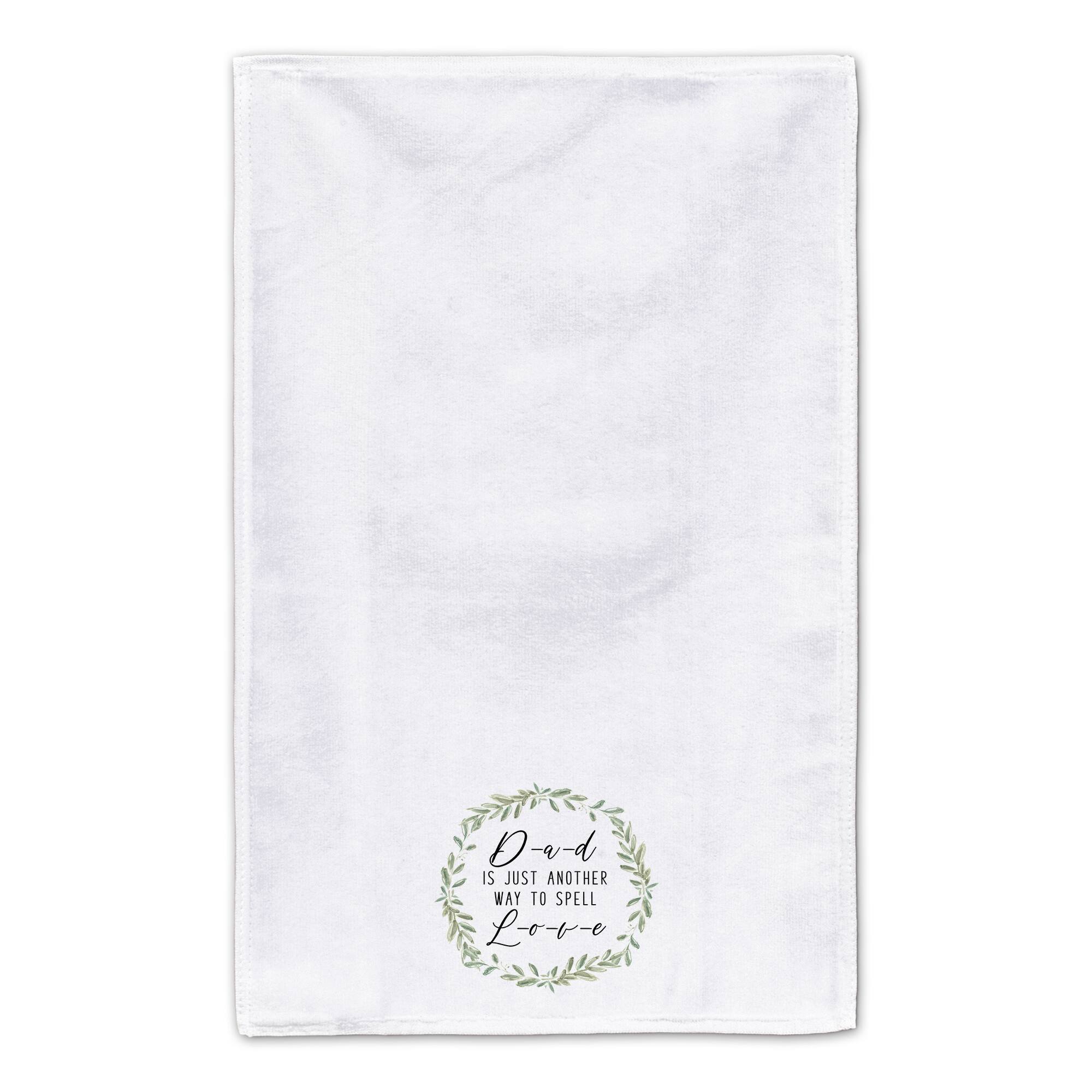 Dad is a Way to Spell Love Tea Towel Set